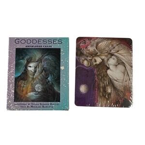 Goddesses Knowledge Cards Susan Seddon Boulet SEALED OOP Rare Oracle Deck